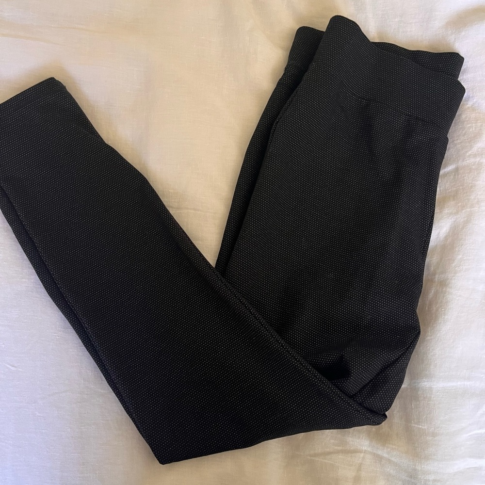 LOFT polka dot leggings (size medium)
